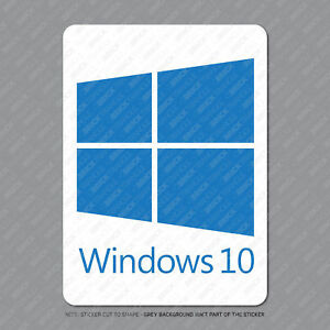Windows 10 stickers for laptops